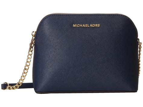 michael michael kors cindy large dome crossbody blue|Macy's.